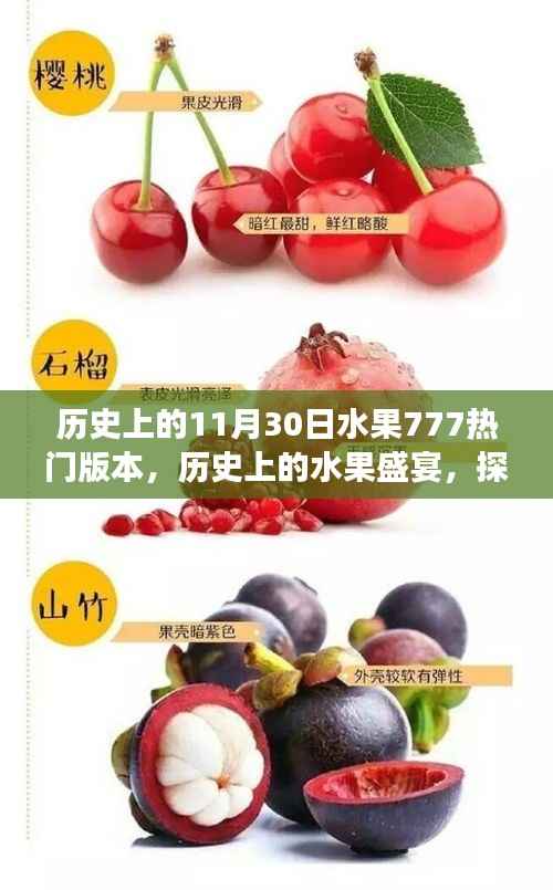 历史上的水果盛宴与探寻自然美景之旅,水果777热门版本回顾